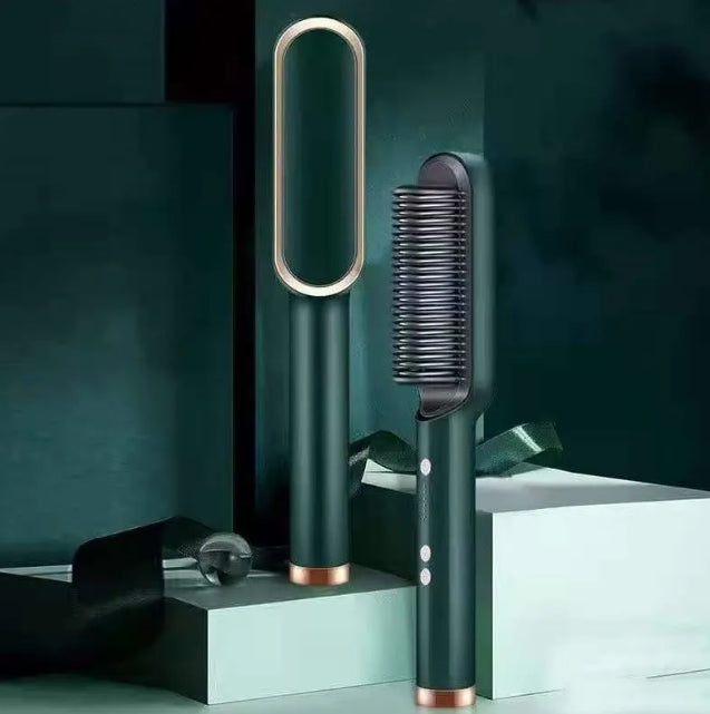 Pettine raddrizzante per capelli con riscaldamento elettrico multifunzionale