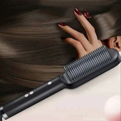 Pettine raddrizzante per capelli con riscaldamento elettrico multifunzionale