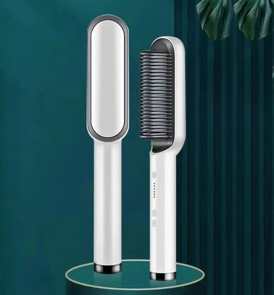 Pettine raddrizzante per capelli con riscaldamento elettrico multifunzionale