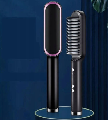 Pettine raddrizzante per capelli con riscaldamento elettrico multifunzionale