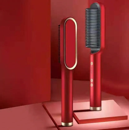 Pettine raddrizzante per capelli con riscaldamento elettrico multifunzionale